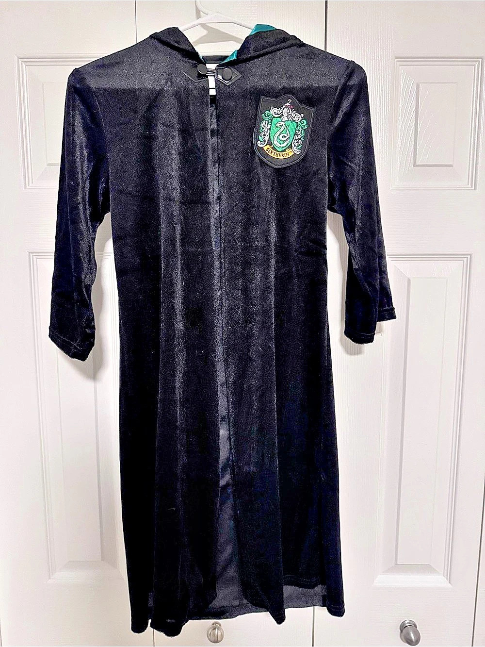 Unisex Harry Potter Slytherin robe Slytherin Robe Black Medium